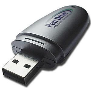 Example of an ordinary pen drive lacking personality