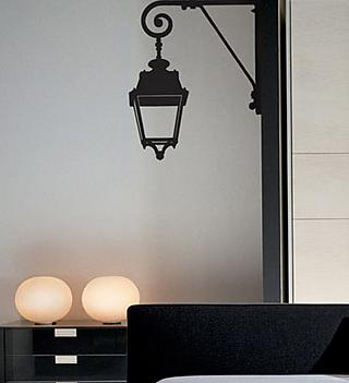 A lamp post in your living room?