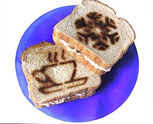 Creative breakfast toasts