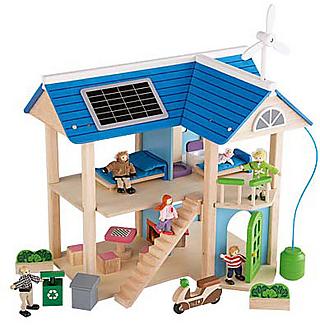 Una casa de muñecas 100% ecológica