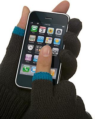 Guantes para manejar el iPod o iPhone